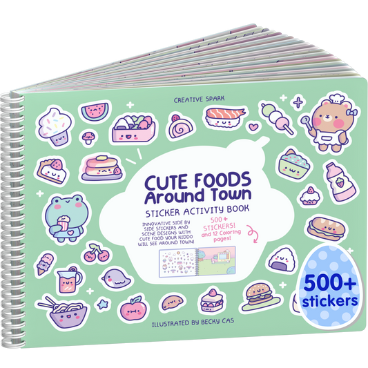 Cute Foods Vol 1 Sticker Book