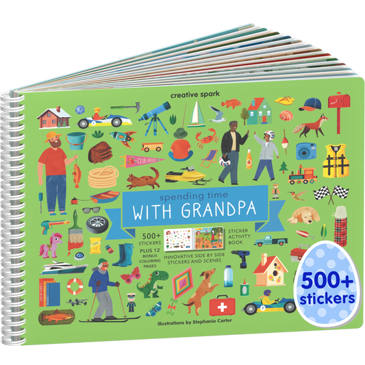 Fun with Grandpa Sticker Book