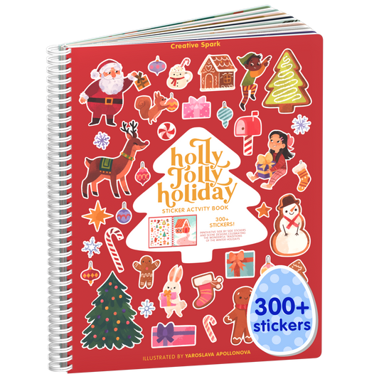 Holly Jolly Sticker Book