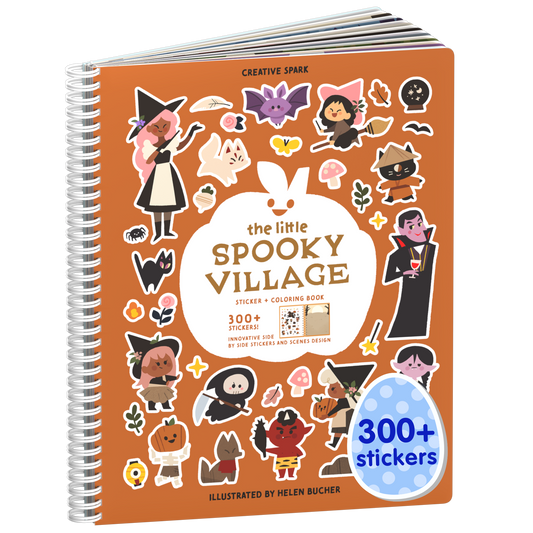 Spooky Village Sticker Book