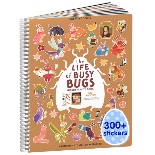 Busy Bugs Sticker Book
