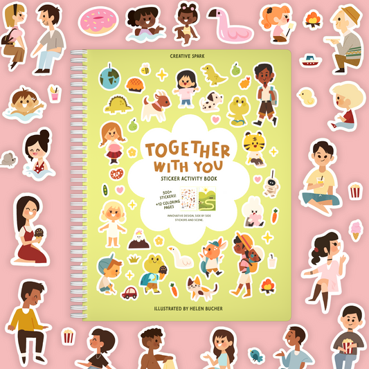 Together With You Sticker Book
