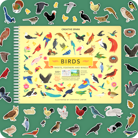 Birds Sticker Book