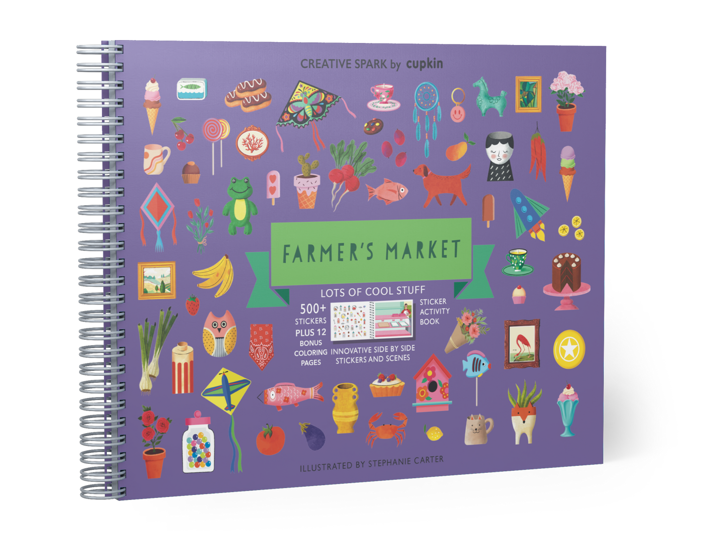 Farmers Market Sticker Book
