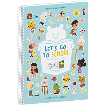 Kids Sticker Books with Coloring Pages - The Ultimate Activity Book fo ...