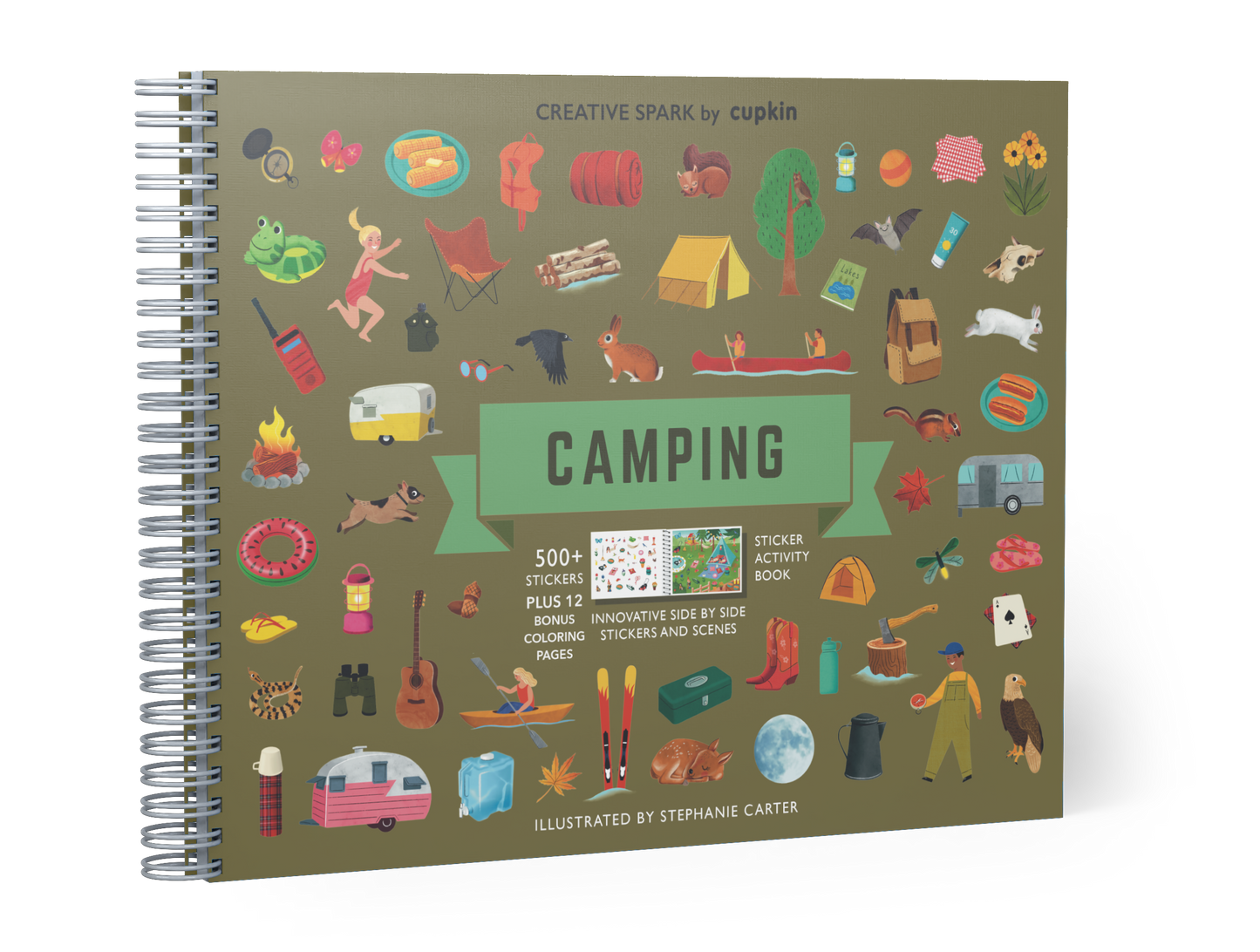 Camping Sticker Book