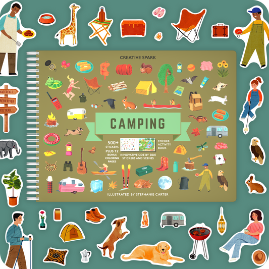 Camping Sticker Book