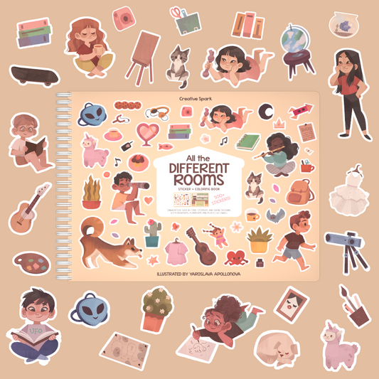 Pia Ahorow Nyinaa Sticker Book 