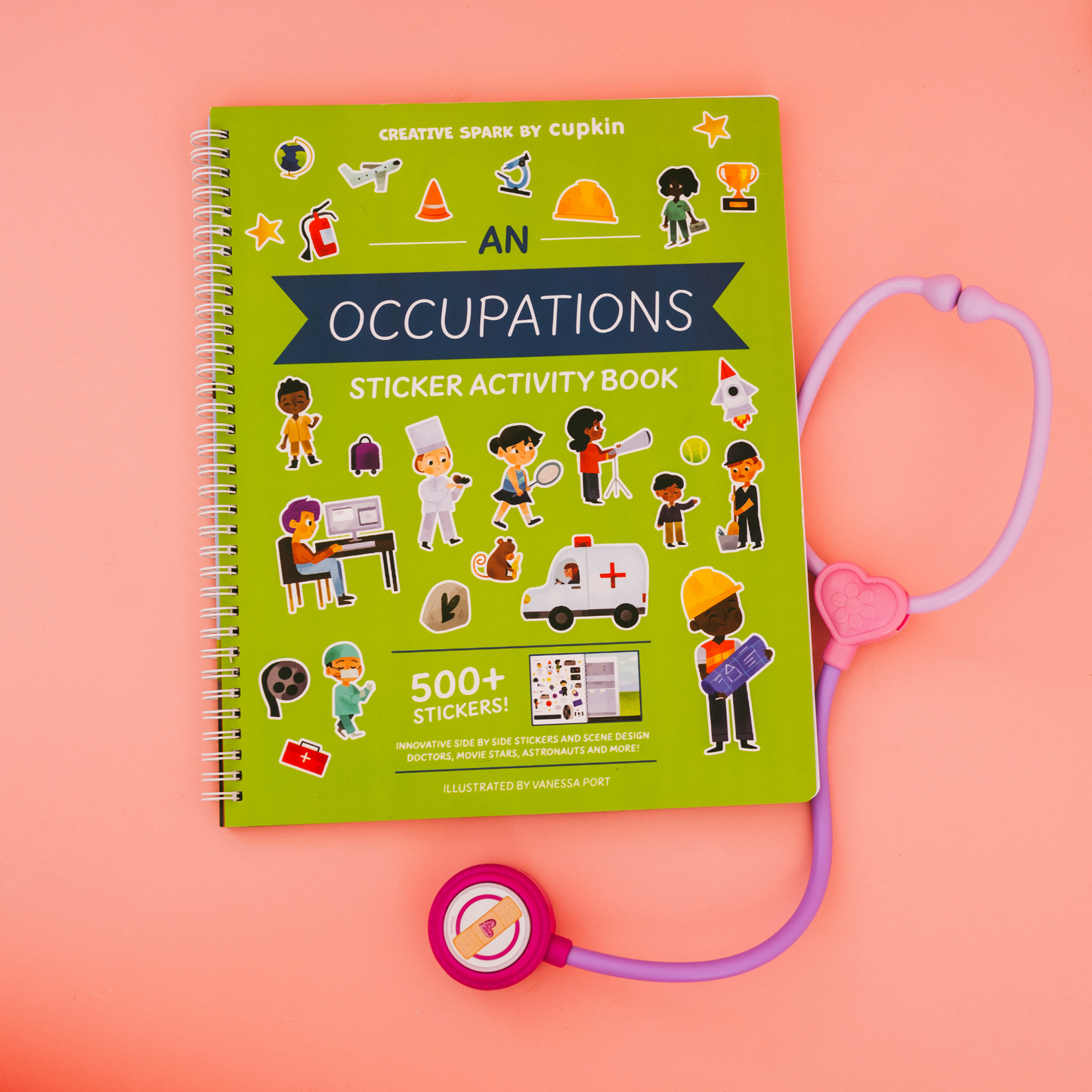 Occupations and Jobs Sticker Book