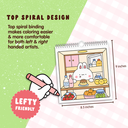 Cozy Nom Noms Coloring Book