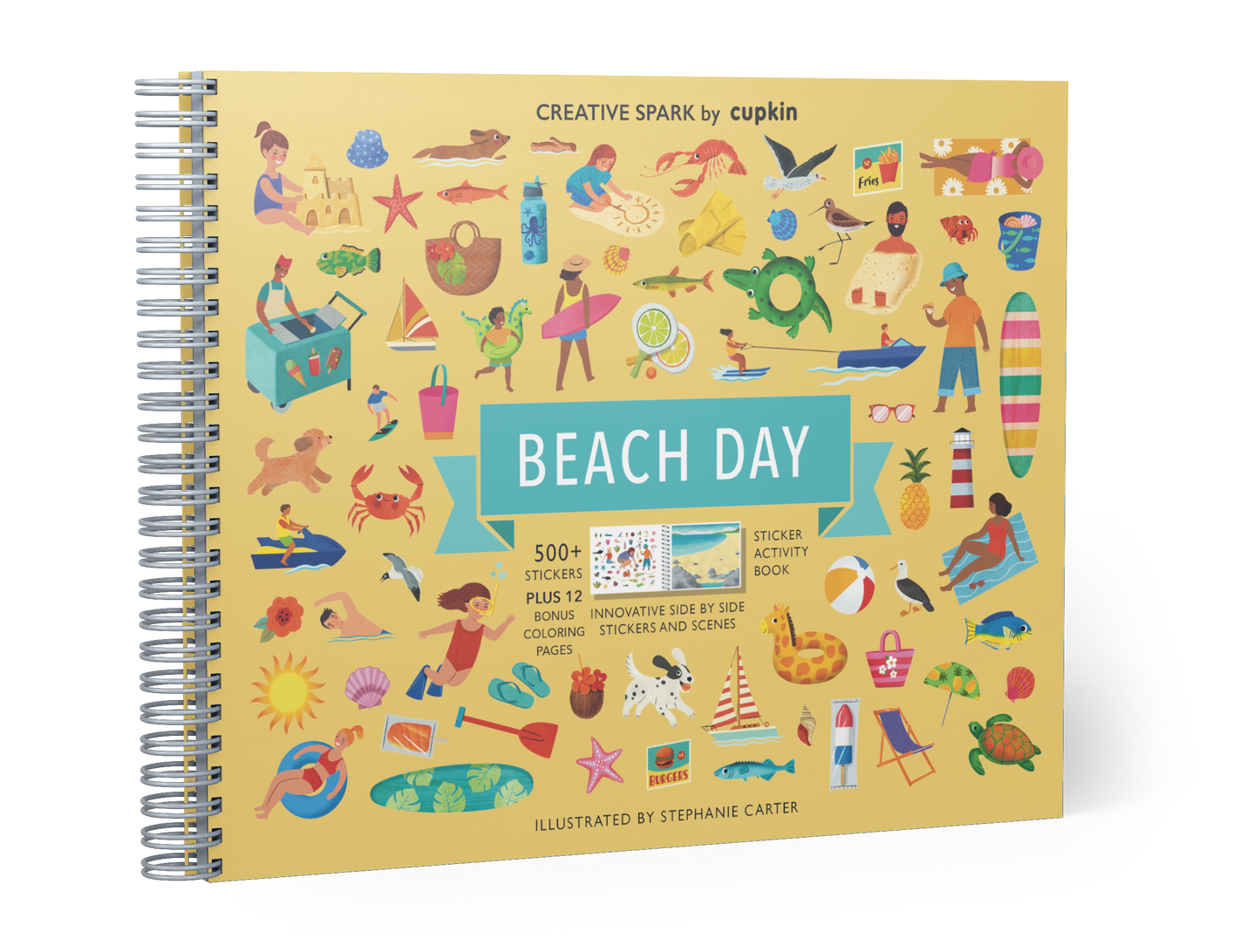 Beach Day Sticker Book