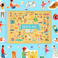 Beach Day Sticker Book