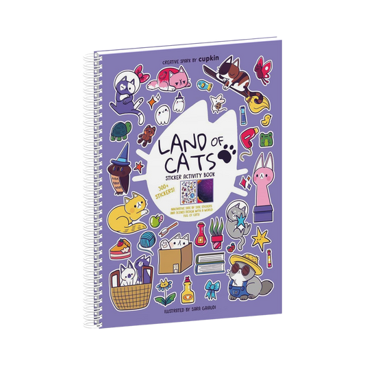 Land of Cats Sticker Book