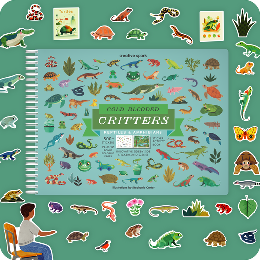 Reptiles Sticker Book