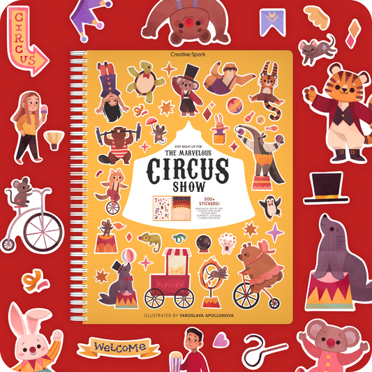 Circus Sticker Book