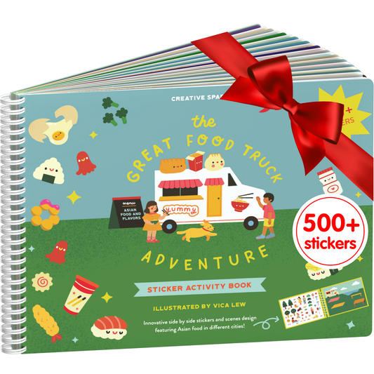 Food Trucks Sticker Book