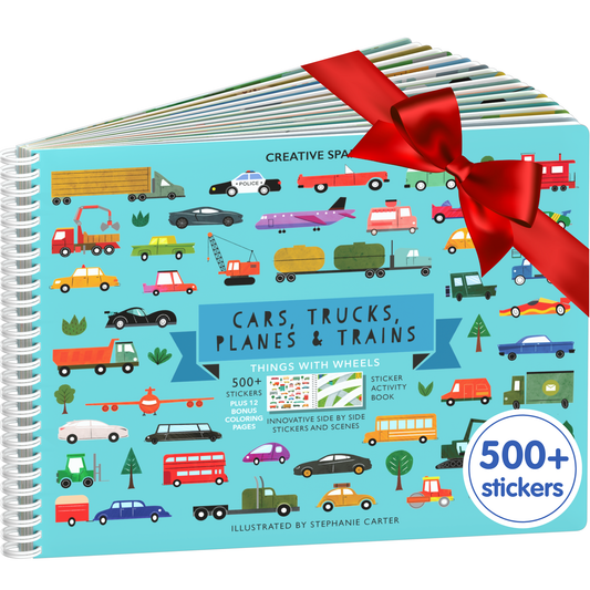 Cars Trucks Planes Sticker Book
