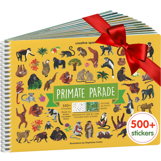 Primates Sticker Book