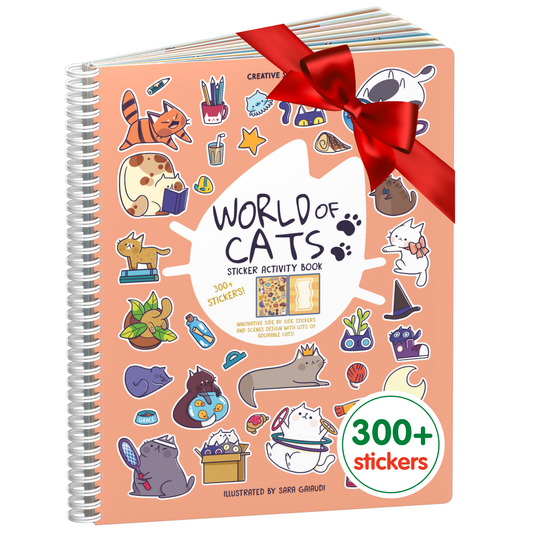 World of Cats Sticker Book