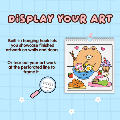 Cozy Nom Noms Coloring Book
