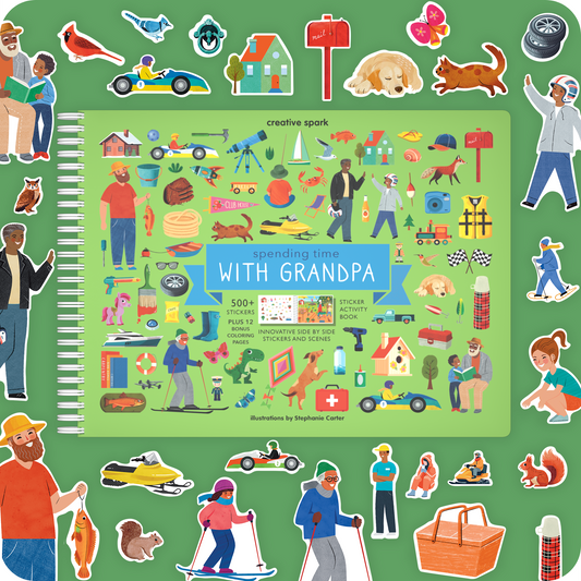 Fun with Grandpa Sticker Book