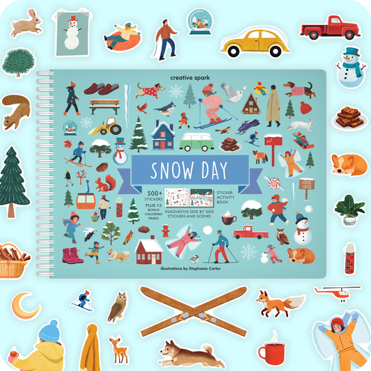 Snow Day Sticker Book