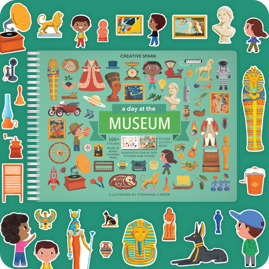 Museum Sticker Book