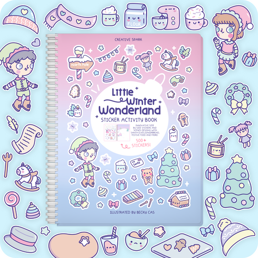 Christmas Sticker Book