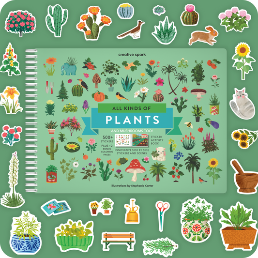 Plants Sticker Book