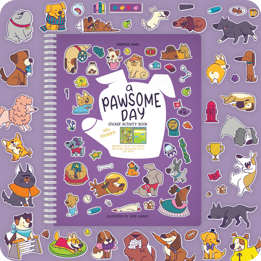 A Pawsome Day Sticker Book