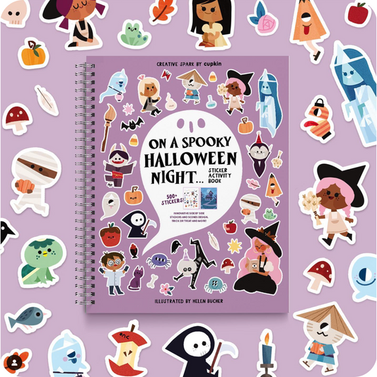 Spooky Halloween Sticker Book