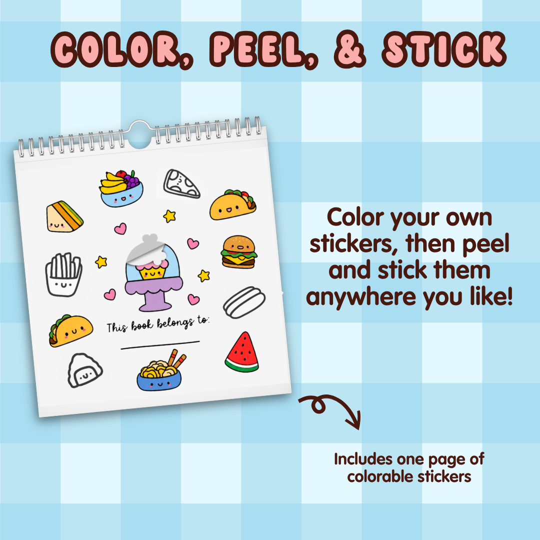 Cozy Nom Noms Coloring Book