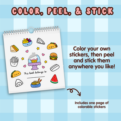 Cozy Nom Noms Coloring Book