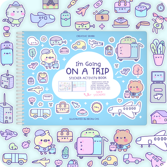 Going on a Trip Sticker Book
