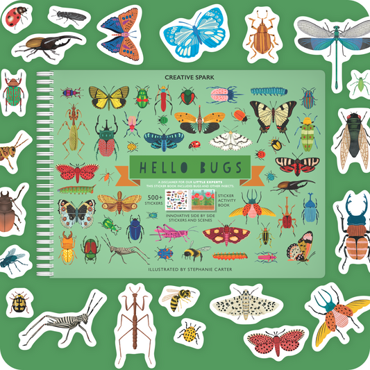 Hello Bugs Sticker Book