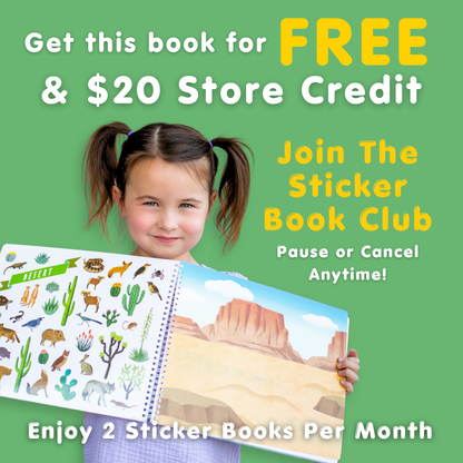 Animal Habitats Sticker Book