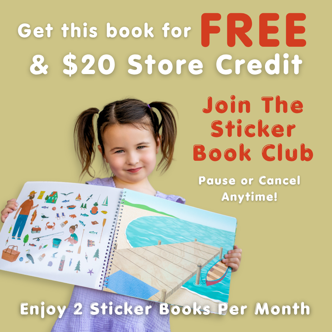 Camping Sticker Book