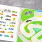 Cars Trucks Planes Sticker Book
