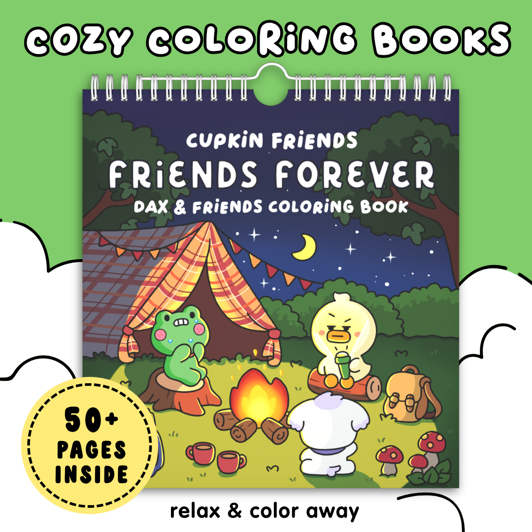 Dax & Friends Forever Coloring Book