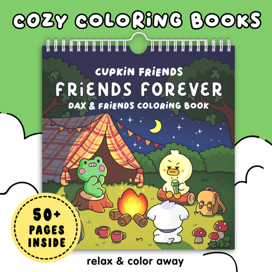 Dax & Friends Forever Coloring Book