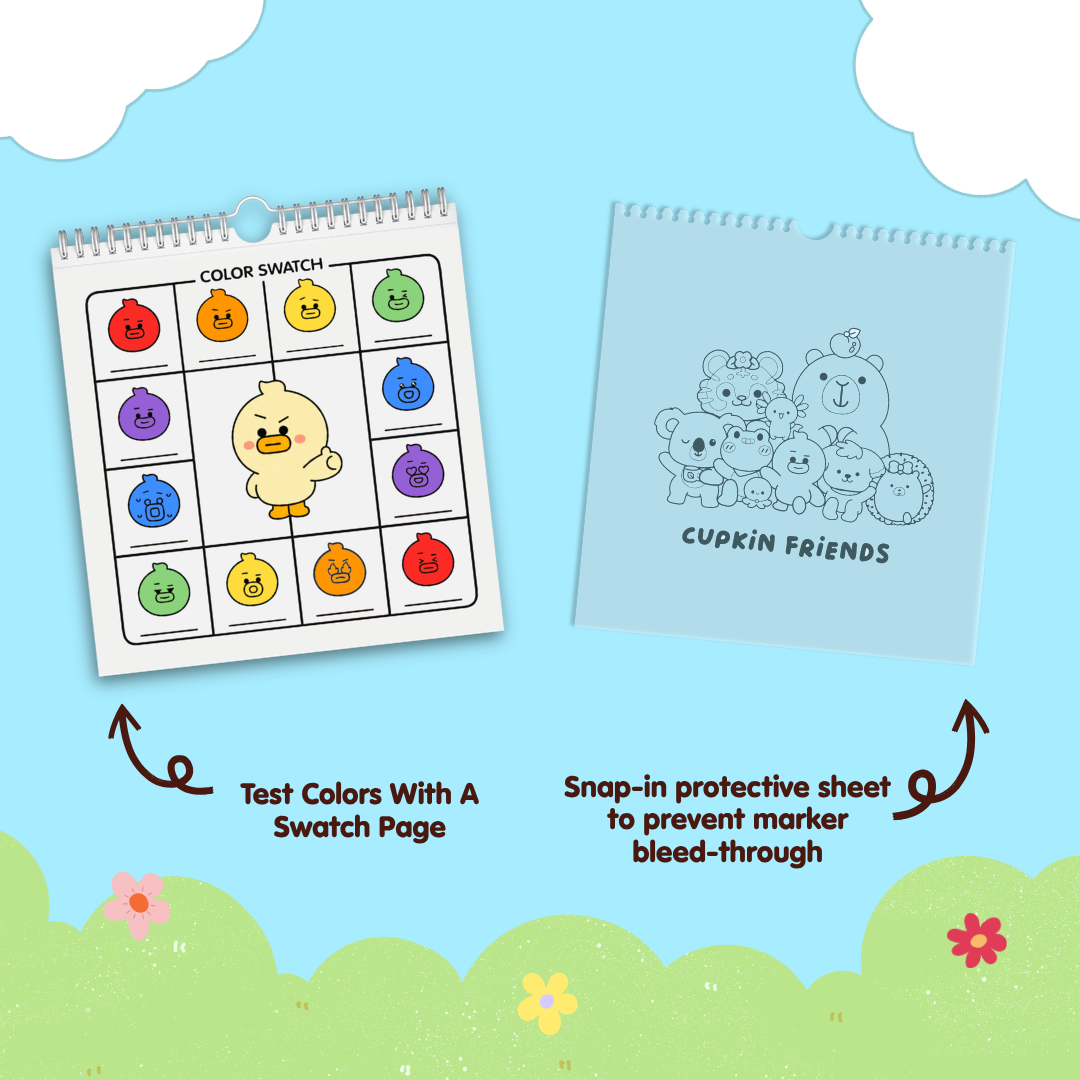 Dax & Friends Forever Coloring Book