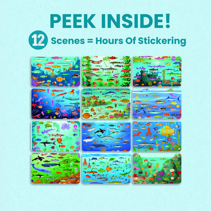 Deep Blue Sea Sticker Book