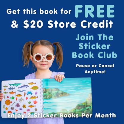 Deep Blue Sea Sticker Book