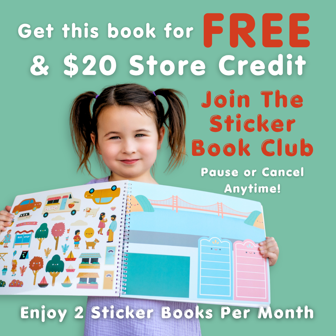 Food Trucks Sticker Book