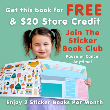 Food Trucks Sticker Book