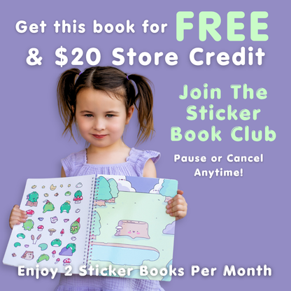 Cute Froggies Sticker Book