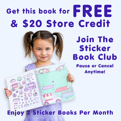 The Life of Cute Hamsters Sticker Book