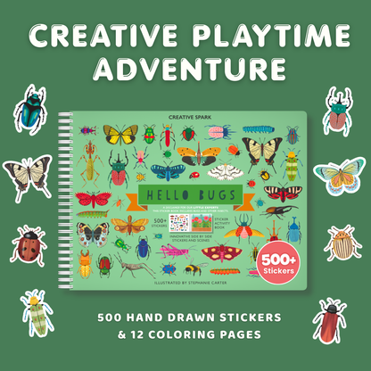 Hello Bugs Sticker Book