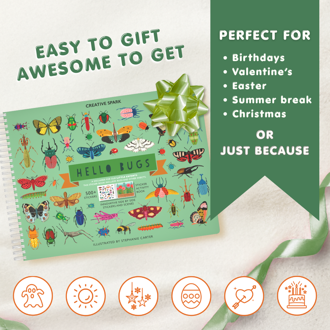 Hello Bugs Sticker Book