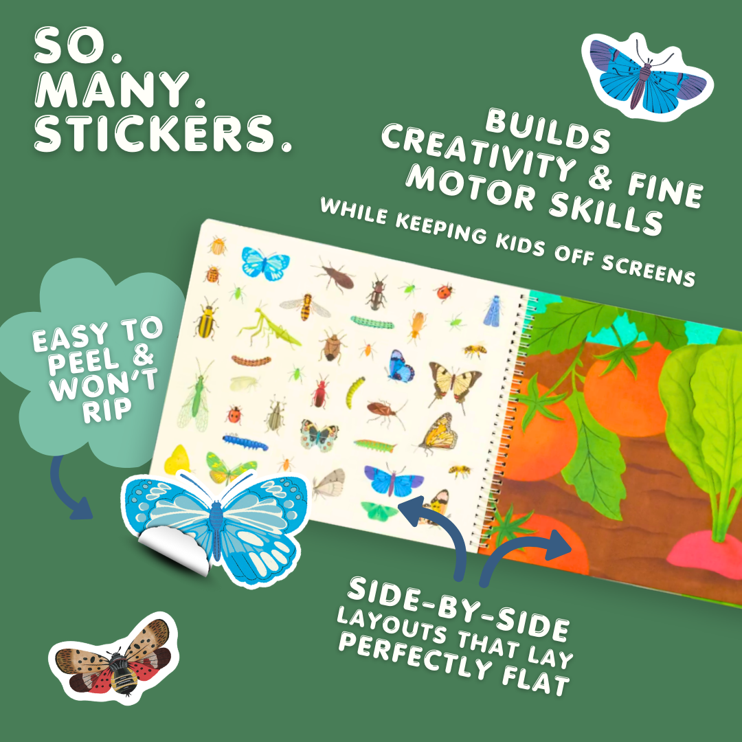 Hello Bugs Sticker Book